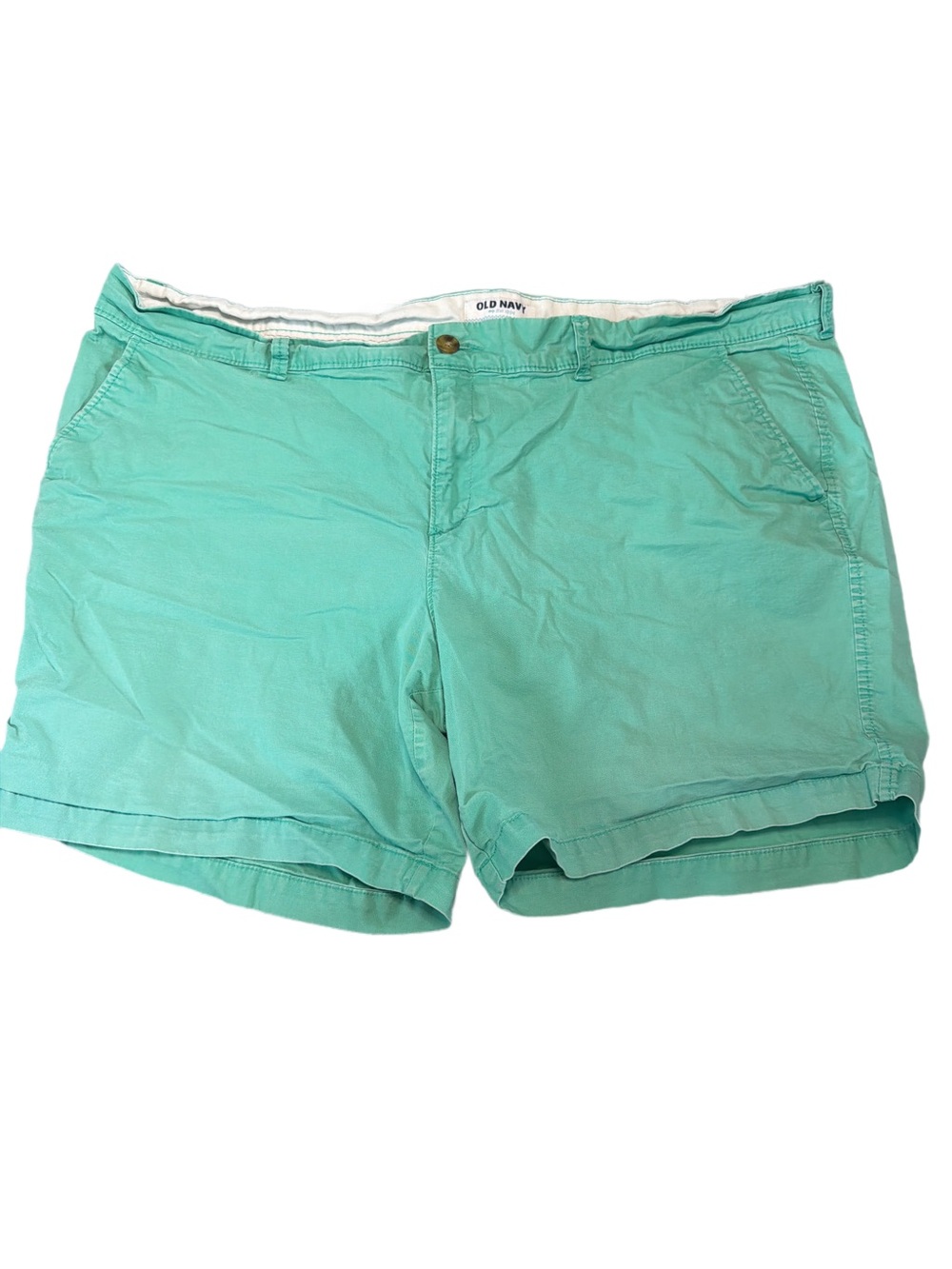 Old Navy Women's Aqua/Turquoise Chino Shorts